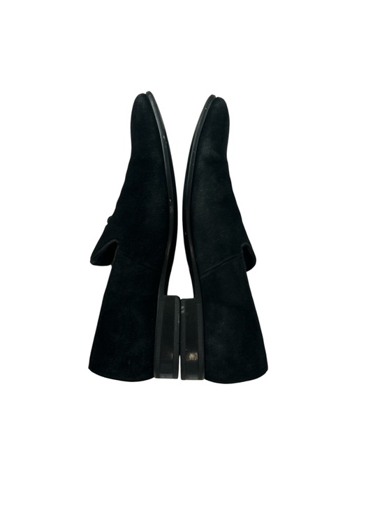 ALDO Black Suede Tassel Slip-On Loafers